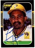 Tony Pena Leaf 1987 Auto