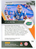 Kyle Pitts 2021 Panini Prizm Draft Picks Rookie Card #108