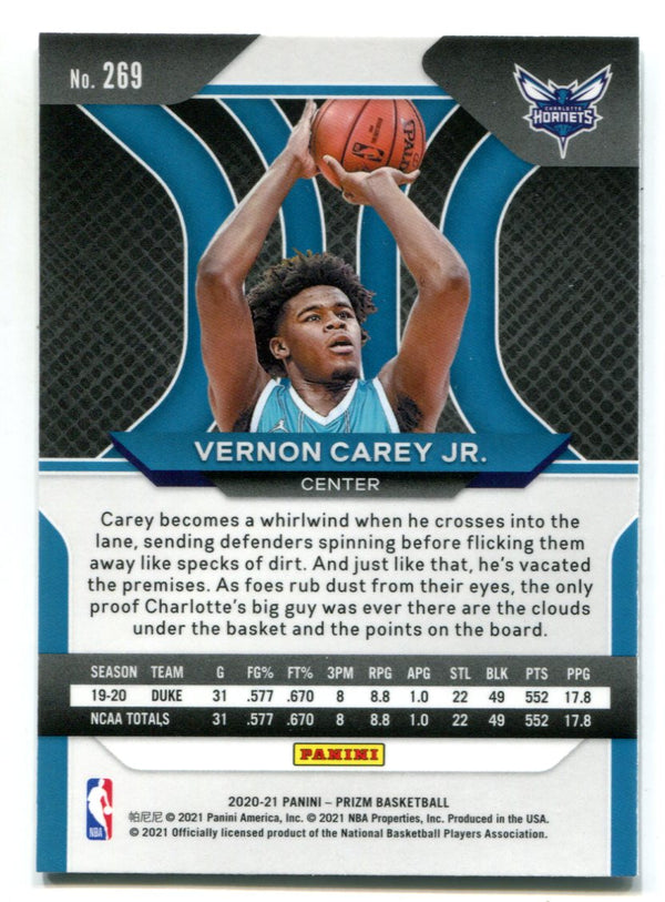 Vernon Carey Jr. 2020-21 Panini Prizm #269 RC