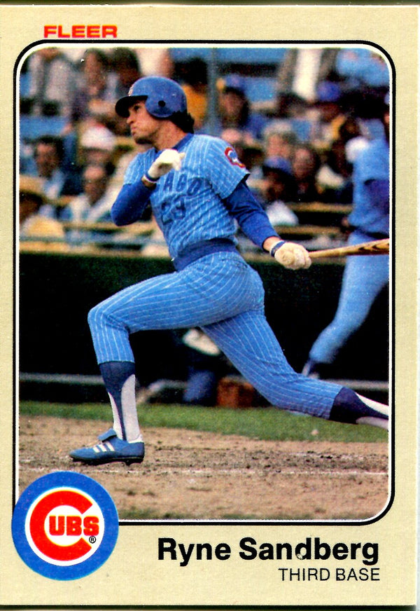 Ryne Sandberg 1983 Fleer Card #507