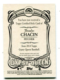 Jhoulys Chacin 2014 Topps Gypsy Queen #GQRJC Jersey Card