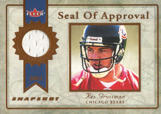 Rex Grossman 2003 Fleer Jersey Card #243/375