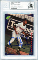 Derek Jeter Autographed 1993 Classic Best Gold Rookie Card #115 (BGS )