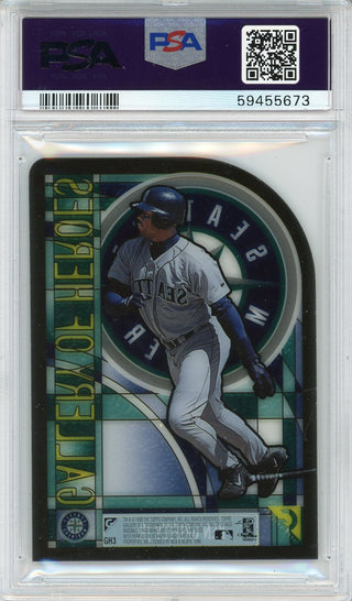 Ken Griffey Jr. 1999 Topps Gallery "Gallery of Heroes" Card #GH3 (PSA NM-MT 8)