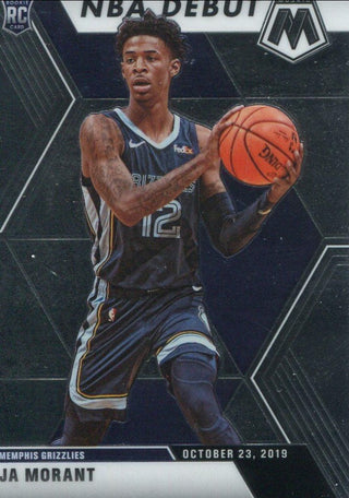 Ja Morant 2020 Panini Mosaic Rookie Card