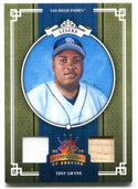 Tony Gwynn Donruss Diamond Kings Legend Game Used BAT AND JERSEY Refractor 04/50 #434