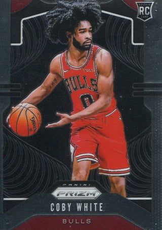 Coby White 2019 Panini Prizm Rookie Card