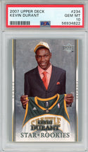 Kevin Durant 2007 Upper Deck Rookie Card #234 (PSA)