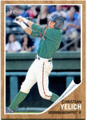 Christian Yelich Topps Heritage 2011