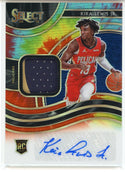 Kira Lewis Jr. Autographed 2020-21 Panini Select Tie Dye Prizm Rookie Card #RJA-KIR