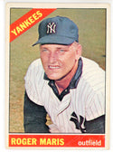 Roger Maris 1966 Topps Card #365