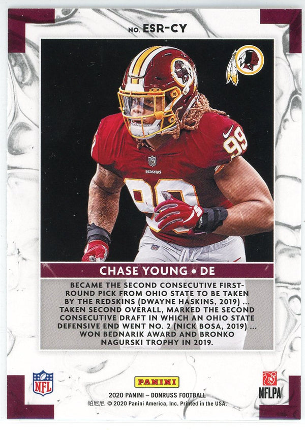 Chase Young 2020 Panini Dornuss Elite Series Rookie Card #ESR-CY