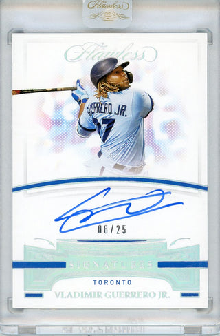 Vladimir Guerrero Jr. Autographed 2021 Panini Flawless Card #FS-VJ