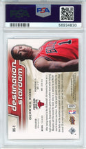 Derrick Rose 2008 Upper Deck Sp Authentic Destination Stardom Rookie Card #DS-1 (PSA)