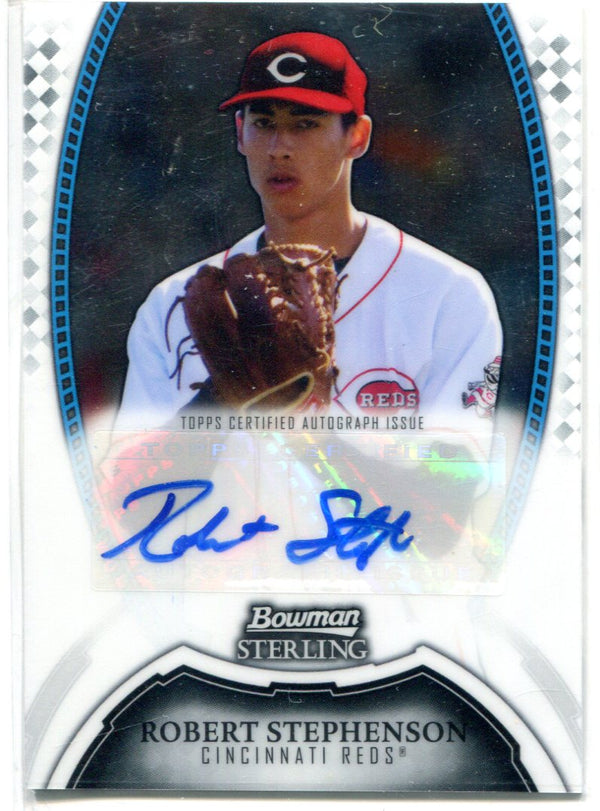 Robert Stephenson 2011 Bowman Sterling Autographed Card