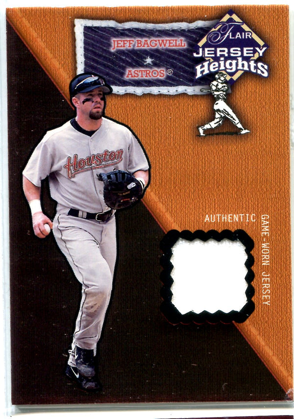 Jeff Bagwell 2002 Fleer Game-Worn Jersey Card