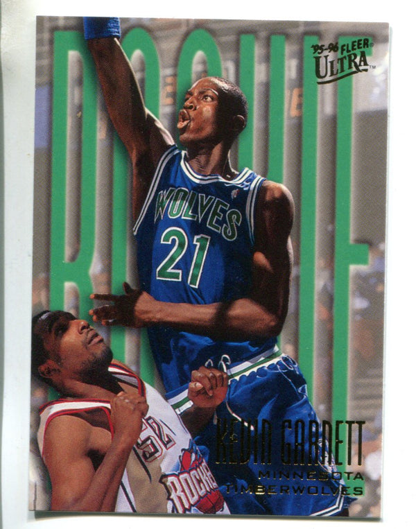 Kevin Garnett 1996 Fleer Skybox #274 RC