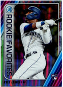 Kyle Lewis Bowman Chrome Rookie of the Year Favorites 2020 #ROYF-KL