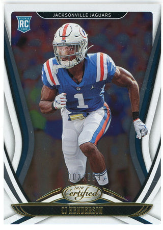 CJ Henderson 2020 Panini Certified Rookie Card #150