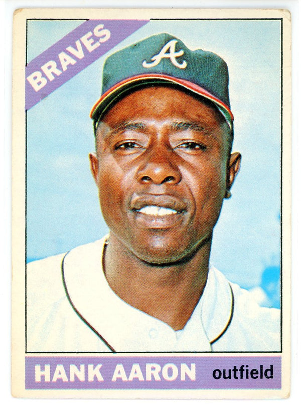 Hank Aaron 1966 Topps Card #500