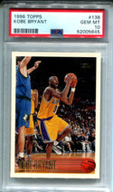 Kobe Bryant 1996 Topps Rookie Card #138 (PSA)