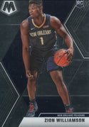 Zion Williamson 2020 Panini Mosaic Rookie Card