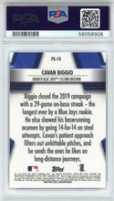 Cavan Biggio 2020 Topps Chrome Future Stars Rookie Card #FS13 (PSA)