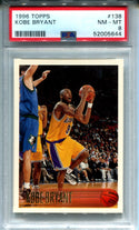 Kobe Byrant 1996 Topps Rookie Card #138 (PSA 8)