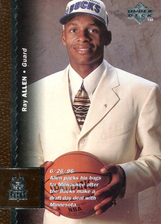 Ray Allen Upper Deck Rookie Card