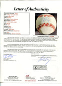 Mike Trout Autographed Major League Baseball (JSA)