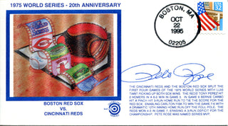 Pete Rose Autographed October 22nd 1995 First Day Cover (JSA)