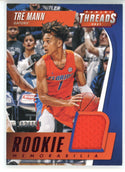 Tre Mann 2021 Panini Chronicles Threads Draft Picks Rookie Memorabilia Card #TRM-TM