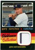 Gary Sanchez Topps Heritage Clubhouse Collection Jersey Card 2020