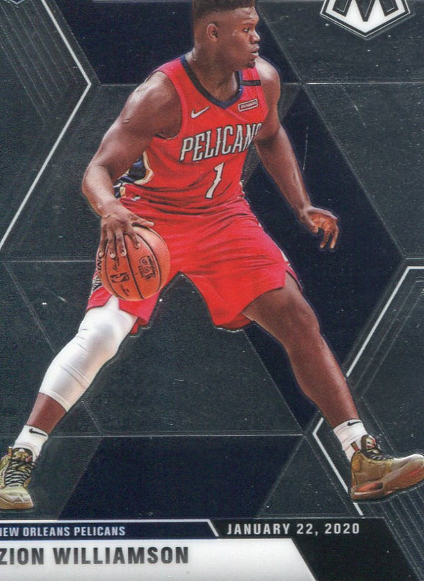 Zion Williamson 2020 Panini Mosaic Rookie Card