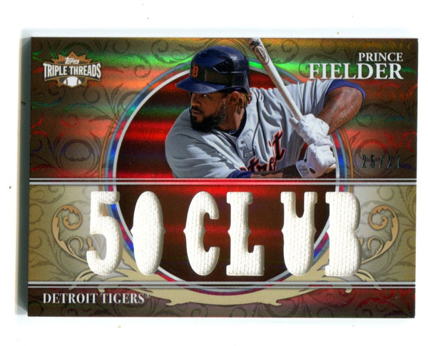 Prince Fielder 2013 Topps Triple Threads 50 Club #TTRPF3