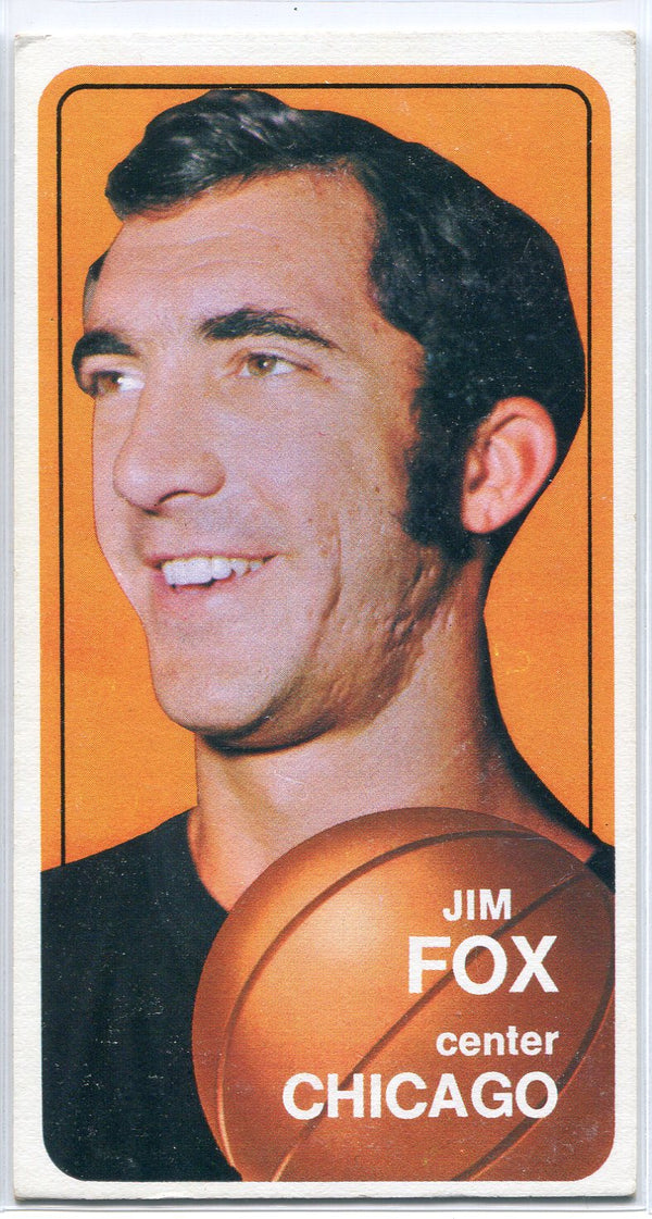 Jim Fox 1970-71 Topps Card #98