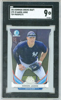 Aaron Judge 2014 Bowman Chrome Draft Top Prospects Rookie Card #CTP-39 (SGC Mint 9)