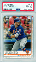 Pete Alonso 2019 Topps Series 2 Rookie Card #475 (PSA Gem Mint 10)