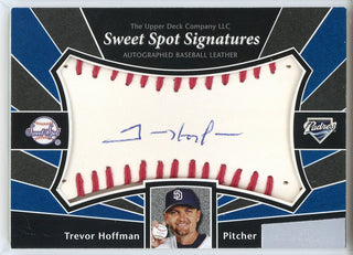 Trevor Hoffman Autographed 2004 Upper Deck Sweet Spot Signatures Card #SS-HO