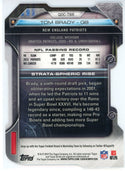 Tom Brady 2014 Topps Strata Die-Cut Card #QBC-TBR