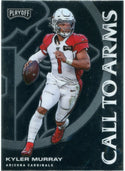 Kyler Murray 2020 Panini Playoff Call To Arms Silver Rookie Card #CA6