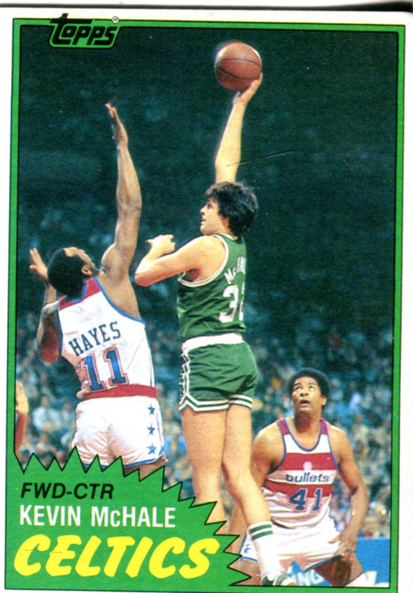 Kevin McHale 1981 Topps Card