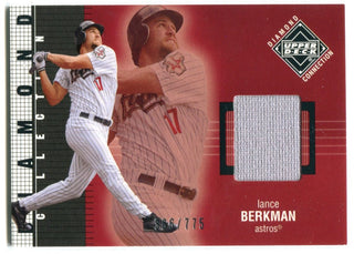 Lance Berkman Upper Deck Diamond Connection Jersey Card 2002 #204