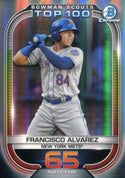 Francisco Alvarez 2021 Bowman Chrome Card