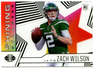 Zach Wilson 2021 Panini Illusions Shining Stars