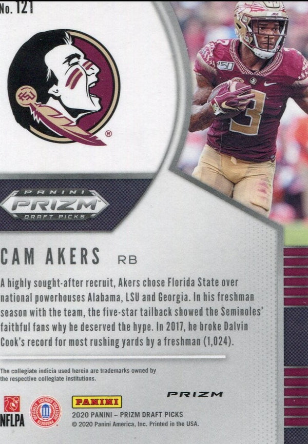 Cam Akers 2020 Panini Rookie Card