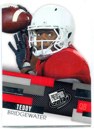 Teddy Bridgewater 2014 Press Pass Unsigned Rookie Card