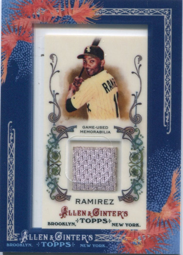 Alexei Ramirez 2011 Topps Allen & Ginter Game Used Jersey Card