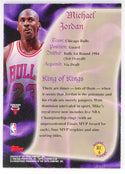 Michael Jordan 1998 Topps Stadium Club Royal Court King of Kings Card #RC6