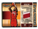 Dwyane Wade 2003 Fleer Patchworks By The Numbers #BTNDW /100